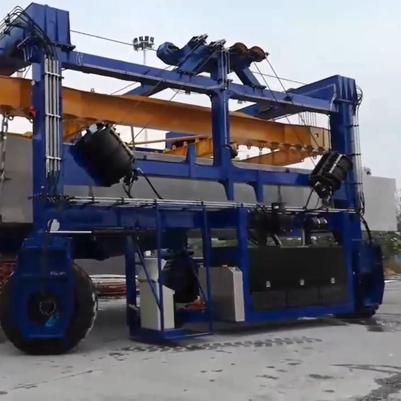 De blauwe Producten van Crane For Precast Concrete Construction van de Ladings Mobiele Brug